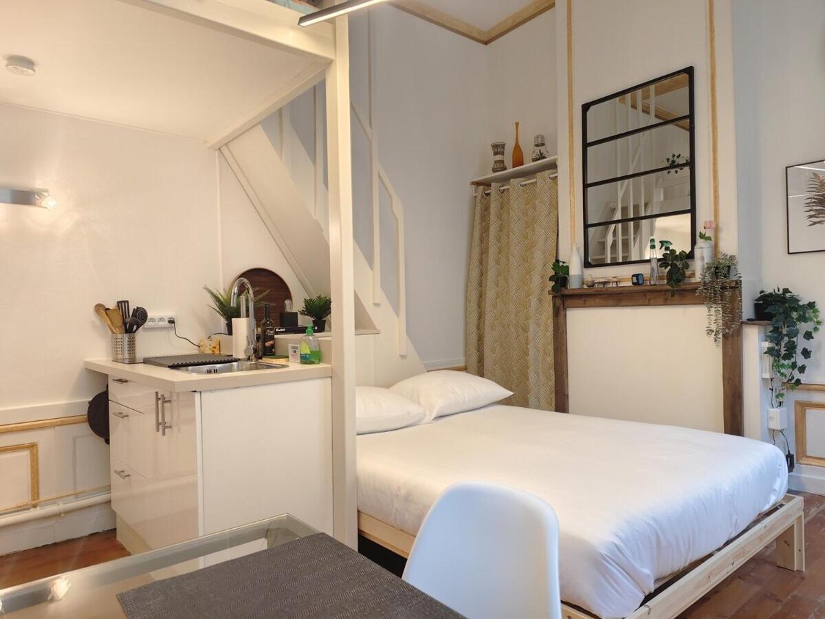 Apartamento Studio Lumineux Et Fleuri Idealement Situe Caen Exterior foto