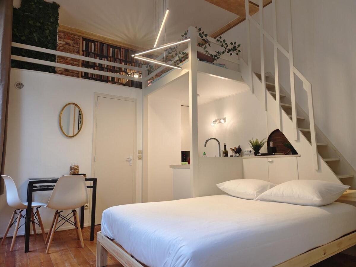 Apartamento Studio Lumineux Et Fleuri Idealement Situe Caen Exterior foto